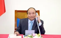 Thủ tướng Nguyễn Xuân Phúc điện đàm với Thủ tướng Nhật Bản