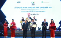Vinh danh 100 doanh nghiệp phát triển bền vững