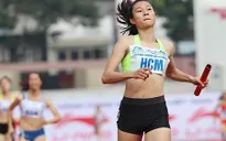 Giải điền kinh VĐQG 2017: Lê Tú Chinh giành thêm HCV 4x100m tiếp sức nữ