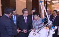 Triển lãm quốc tế về nền sản xuất công nghiệp thông minh ở Hà Nội
