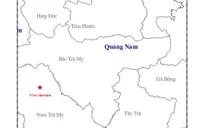 Quảng Nam: Động đất liên tiếp 2 lần kèm tiếng nổ tại Nam Trà My