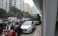 Thí điểm phương án cho xe bus thường được chạy chung làn đường với BRT