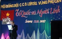 Kỷ niệm 73 năm ngày thành lập QĐND Việt Nam tại Leipzig, CHLB Đức