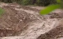 Khánh Hòa: Xe ben cày nát đường nông thôn