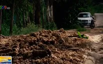 Kiên Giang: Bao giờ đường ven kênh xã Thạnh Trị được thi công xong?