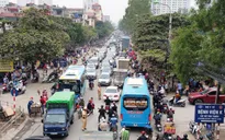 Đường 70 ùn tắc kinh hoàng, người dân khốn khổ
