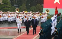 Lễ đón trọng thể Tổng thống Hoa Kỳ Donald Trump tại Hà Nội