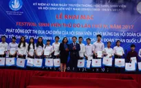 Festival sinh viên Thủ đô lần thứ IV: Sáng tạo, rèn luyện và khởi nghiệp