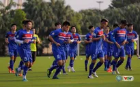 ĐT Việt Nam rèn các bài tấn công chuẩn bị cho trận gặp ĐT Campuchia