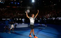 Hình ảnh đẹp Federer vô địch Australia mở rộng 2017