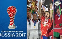 Lộ diện đầy đủ 8 đội tuyển tham dự FIFA Confederations Cup 2017