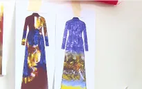 Những thiết kế mới cho chương trình "Hội họa Huế trong tà áo dài"