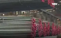 Giá thép tăng mạnh theo giá thế giới