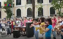Biểu diễn nhạc giao hưởng trên đường phố