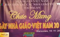 Ấm áp Lễ kỷ niệm ngày Nhà giáo Việt Nam tại Ba Lan
