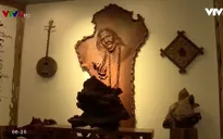 Đưa văn hóa truyền thống vào tác phẩm gỗ