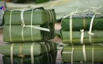 Gói bánh chưng xanh cùng người nghèo ăn Tết