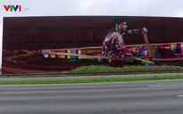 Sắp hoàn thiện tác phẩm tranh graffiti lớn nhất thế giới
