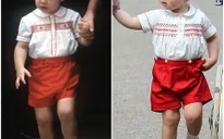 10 khoảnh khắc hoàng tử bé giống hệt các thành viên trong hoàng gia Anh