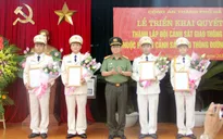 Hà Nội thành lập Đội Cảnh sát giao thông Đường sắt