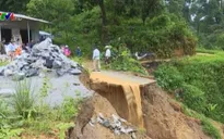 Hà Giang: Mưa lũ khiến 1 người mất tích, 4 người bị sét đánh