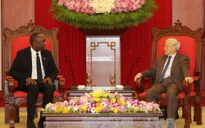 Tổng Bí thư Nguyễn Phú Trọng tiếp Chủ tịch Thượng viện Cộng hòa Haiti