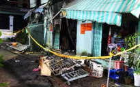 Cháy nhà trọ ở quận 9 trong đêm, hai bà cháu tử vong