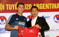 U20 Việt Nam và U20 Argentina thận trọng trước trận giao hữu