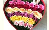 Thị trường hoa trầm lắng ngày Lễ tình yêu Valentine