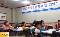 Cô dâu Việt mở lớp dạy tiếng Việt tại Hàn Quốc