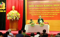 Kết hợp an ninh, quốc phòng, đối ngoại với phát triển kinh tế, văn hóa, xã hội