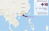 Hong Kong nâng cảnh báo cao nhất trong 5 năm để đón bão Hato