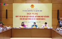 Quốc hội tiếp thu ý kiến về trách nhiệm hình sự của luật sư khi không tố giác tội phạm