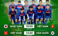 Lịch thi đấu VCK U19 nữ châu Á 2017