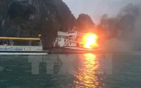 Hải Phòng: Tàu phát nổ, 4 thuyền viên bị bỏng nặng