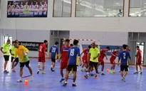 ĐT Futsal nam Việt Nam trước trận ra quân tại SEA Games 29