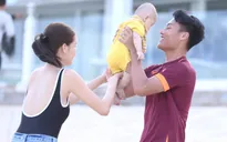 Kỳ Hân và con trai xuất hiện ủng hộ Mạc Hồng Quân tại The Face