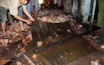 Cháy lớn trong đêm, 1 ngôi nhà bị thiêu rụi
