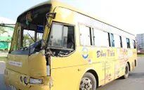 Đà Nẵng: Xe bus húc xe bồn văng xa 30m
