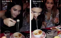 Dàn thiên thần Victoria's Secret 'đại náo' quán ăn sau hàng tháng kiêng khem