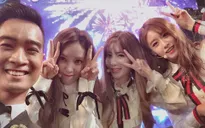 T-Ara 'đốt nóng' sân khấu, 'selfie' dễ thương bên SlimV
