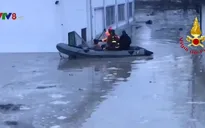 Mưa lớn gây ngập lụt ở Italy