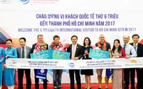 TP.HCM đón vị khách quốc tế thứ 6 triệu
