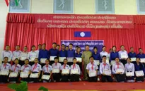 Trường song ngữ Lào - Việt Nam Nguyễn Du khai giảng năm học mới