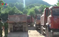 Kiên Giang bắt quả tang 6 đối tượng khai thác đá, sỏi trái phép