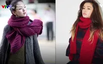Mách bạn cách biến tấu với khăn vô cùng xinh xắn
