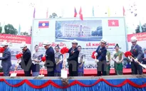 Khởi công xây dựng trường Phổ thông Trung học Sithanaxay tại Lào