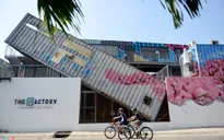Kiến trúc container độc đáo tại The Factory, TP.HCM