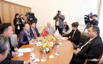 Top legislator meets IPU President in Saint Petersburg