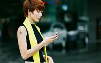 Kim Nhã mách nước chiến thắng Top Model Online 2017